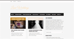 Desktop Screenshot of luxeweddingscolorado.com
